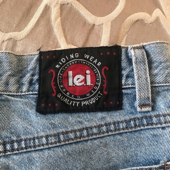 Vintage L.e.i Ripped Boyfriend Jeans - Picture 7 of 7